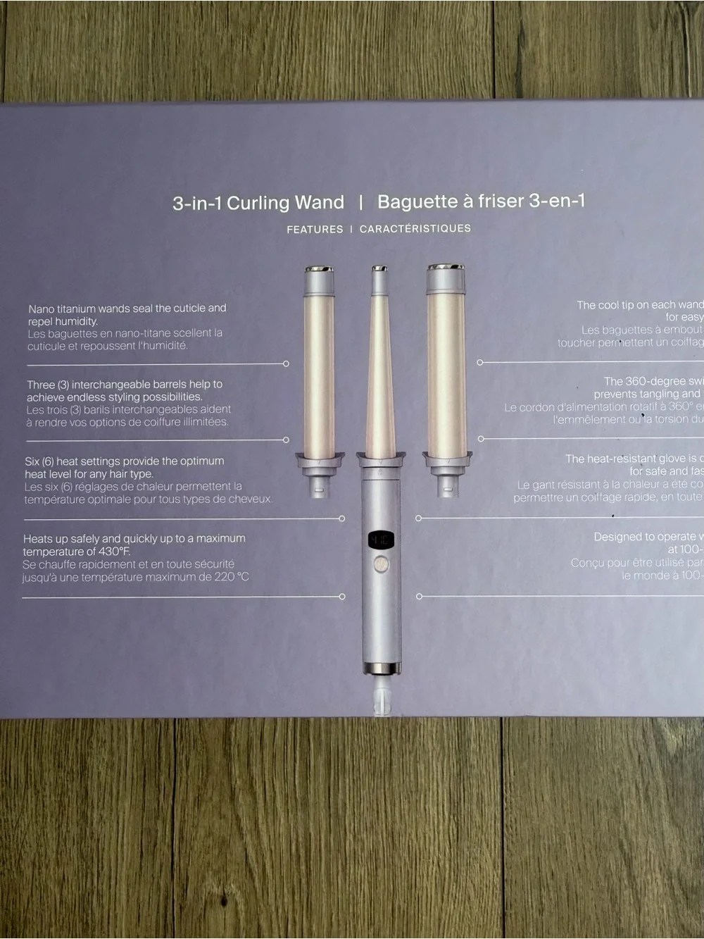 Monat 3 in 1 Curling Wand